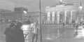 Videodreh mit Olaf Berger am Brandenburger Tor